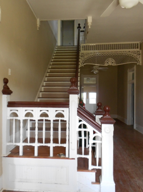 Staircase & Victorian Hall Screen Laughinghouse-Fawcett