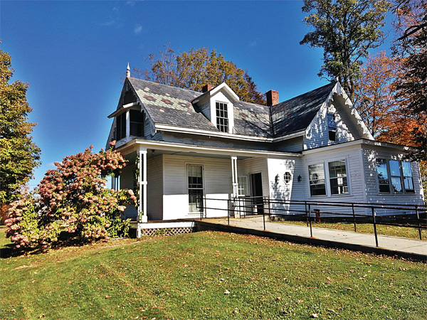 Town Office Building Front Exterior