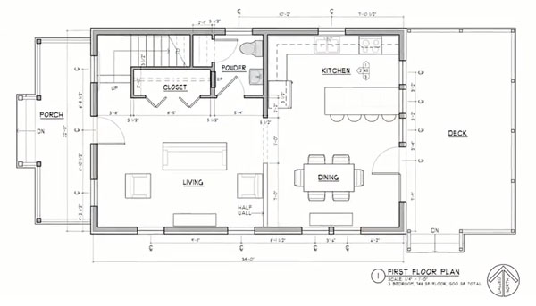 First Floor Plan GMP Innovation Home