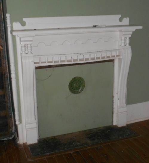 Original Fireplace Mantel Laughinghouse-Fawcett